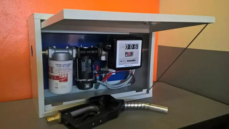 Механический счетчик-расходомер для диз топлива К33 PIUSI (Италия) (20-120л/мин)  4