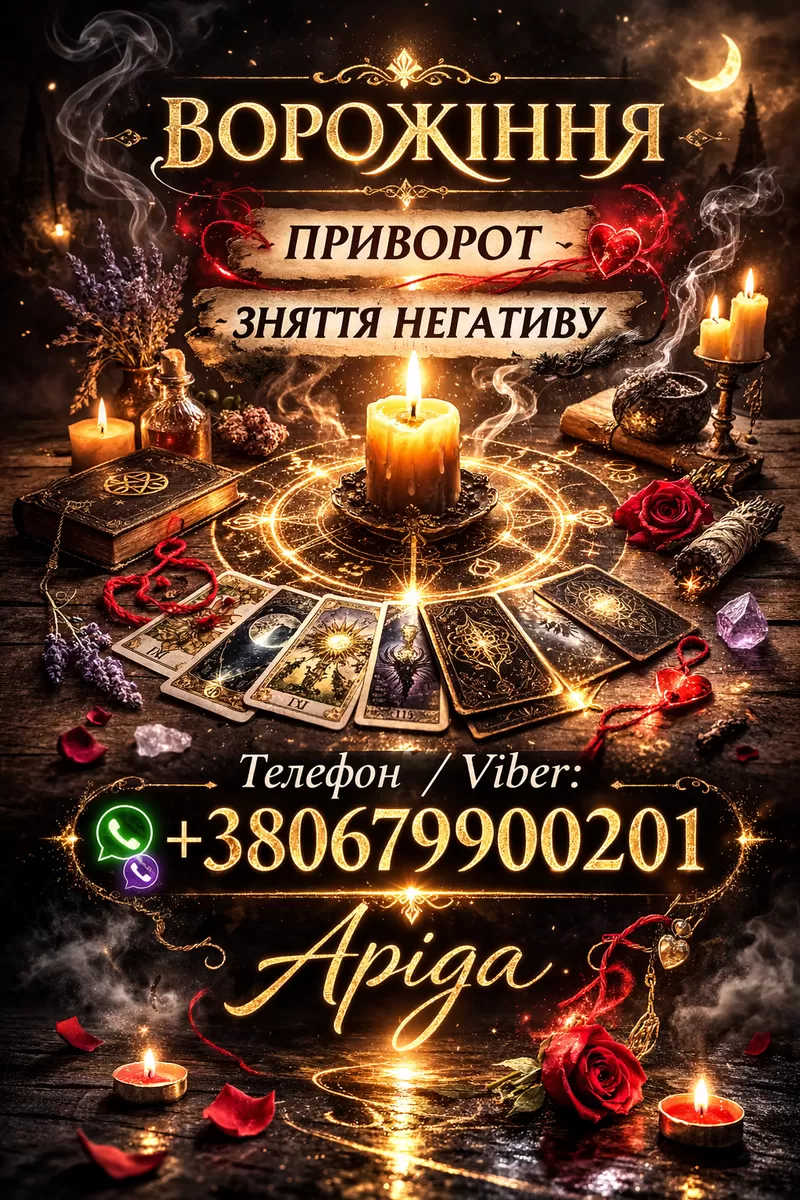 Ясновидиця у Луцьку. Любовна магія. Ворожіння Таро. Зняття негативу.