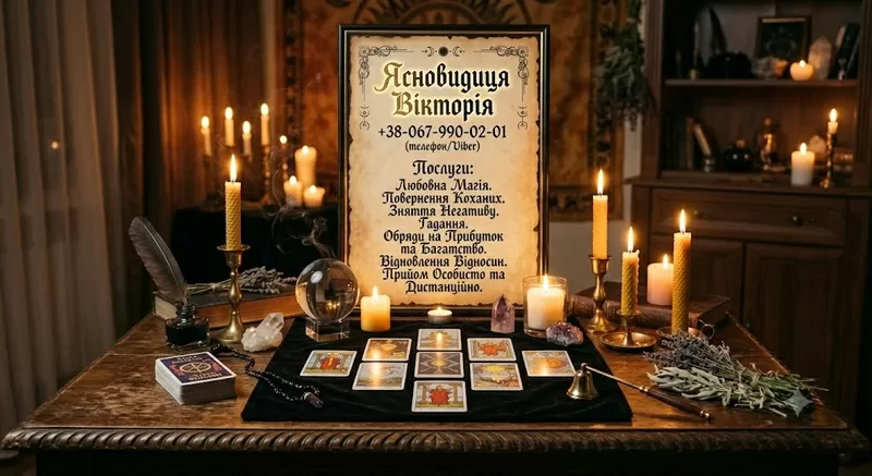 Магічна допомога в Луцьку. Таро,  зняття негативу,  повернення коханих.
